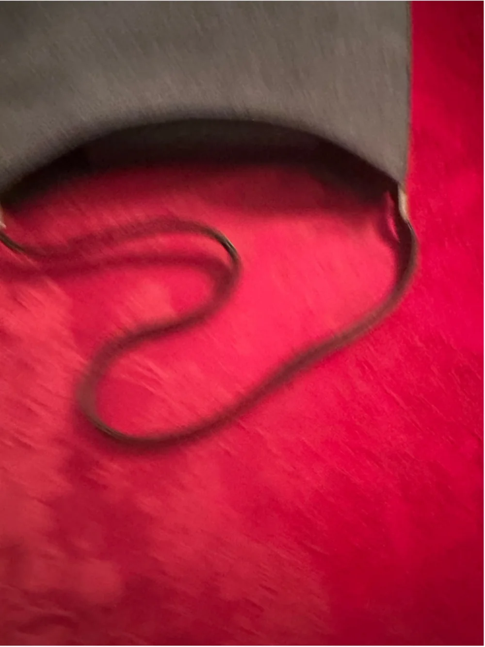 Gianni Versace Gray Wool and Black Leather Medusa Hobo Bag